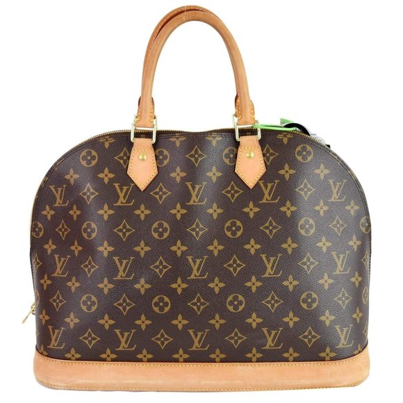 LOUIS VUITTON Alma Large Monogram Canvas Satchel - Picture 3 of 12